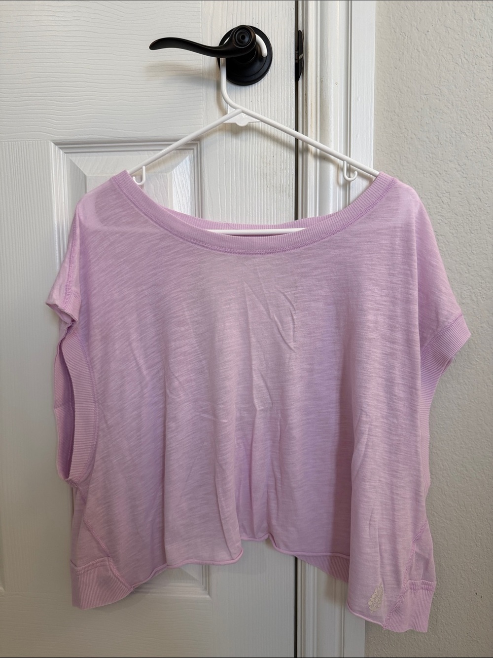 Free People Pink Short Sleeve Lightweight Women’s Top